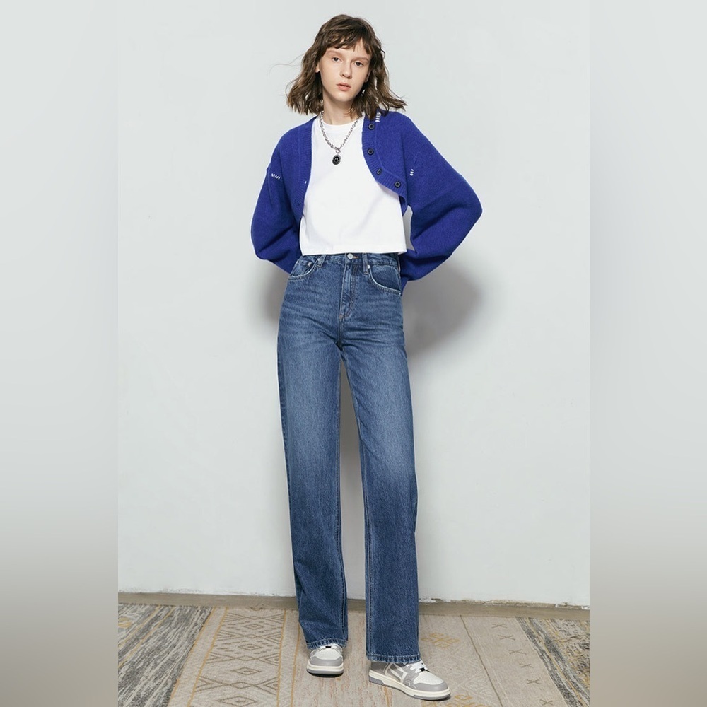 Hey, Joanie Classic Blue Jeans - XS - Picture 1 of 9